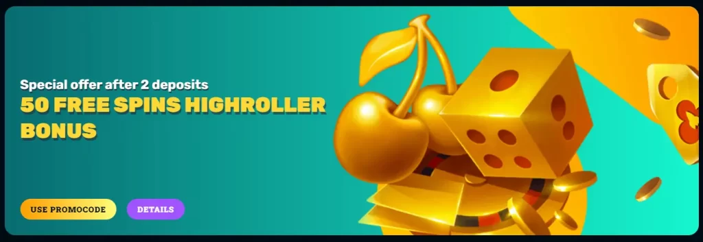 Special Offer after 2 Deposits with Free Spins