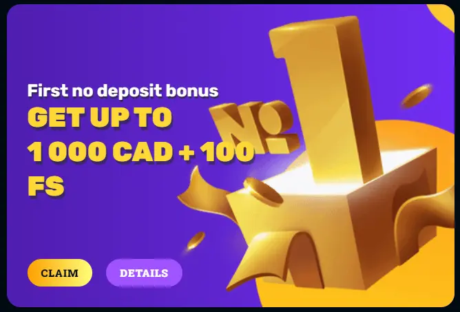 First No Deposit Bonus